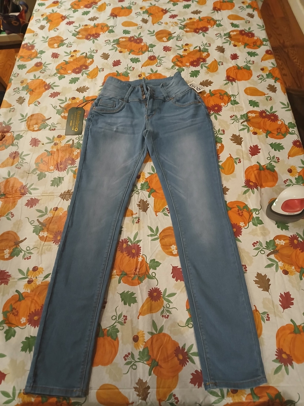 BAMBOO Light Blue Skinny Jeans